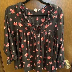 Gap floral blouse